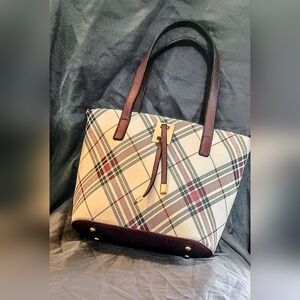 Plaid Classy Classic Great For Everyday Casual Use Good EUC